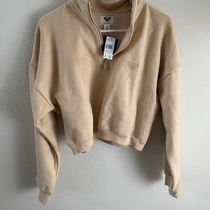 Roxy x Kelia Crop zip + bike shorts set